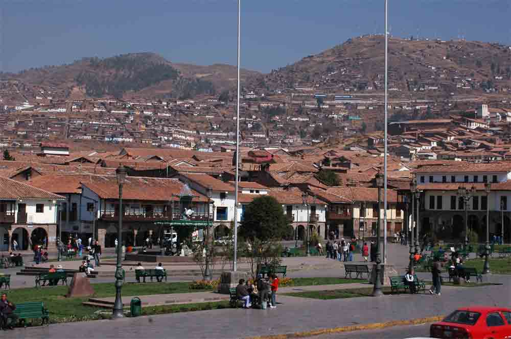 02 - Peru - Cusco, plaza de armas